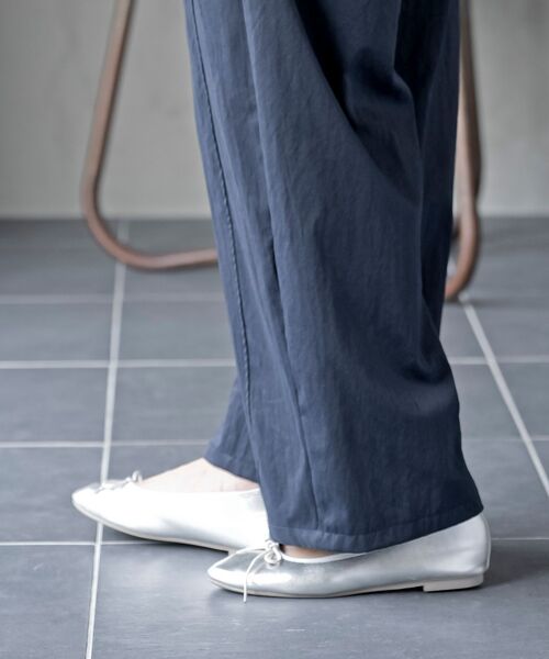 rps（アールピーエス）の「リラックスワイドパンツ（その他パンツ・レディース・アイボリー/ネイビー・フリー）」の19枚目の写真