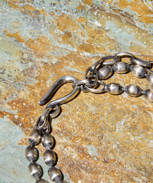 HARIM（ハリム）の「HARIM ハリム / OVAL BOWL CHAIN W-BRACELET シルバー925オーバルダブルボールチェーンブレスレット / HRC021W BC（ブレスレット・メンズ・シルバー・FREE）」の8枚目の写真