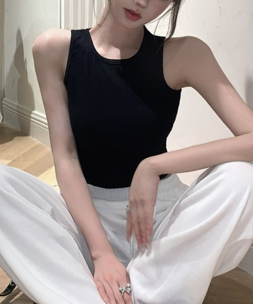 Ritomo De Ricco(リトモ・デ・リコ)の「オープンバックカットソー(Tシャツ/カットソー・レディース・ホワイト/グレー/ブラック・LARGE/MEDIUM)」の17枚目の写真