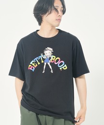 BETTY BOOP(�x�e�B�E�u�[�v)��BETTY���C���{�[TEE(M1)(T�V���c/�J�b�g�\�[)