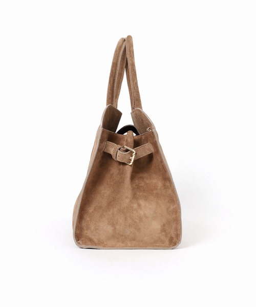 MILOS（ミロス）の「《WEB限定追加》MILOS/ミロス スエードボストンバッグ（ボストンバッグ・レディース・ベージュ・FREE）」の13枚目の写真