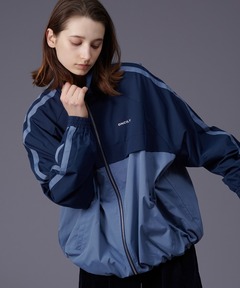 リバーシブルチュールドッキングトラックジャケット Reversible Tulle Docking Track Jacket/リバーシブルチュール