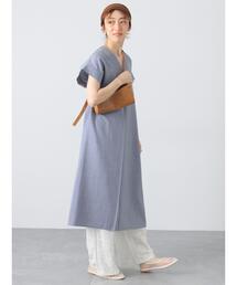 Lugnoncure | 【接触冷感】麻調サックワンピース(ワンピース)