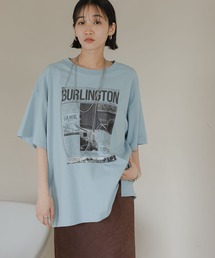 LOWRYS FARM | NEWS PAPER TEE 576808(Tシャツ/カットソー)