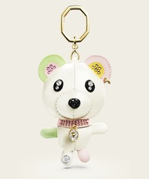 SWAROVSKI（スワロフスキー）の「【公式】【スワロフスキー】Teddy バッグチャーム, クマ, マルチカラー, ゴールドトーン・プレーティング（チャーム）」