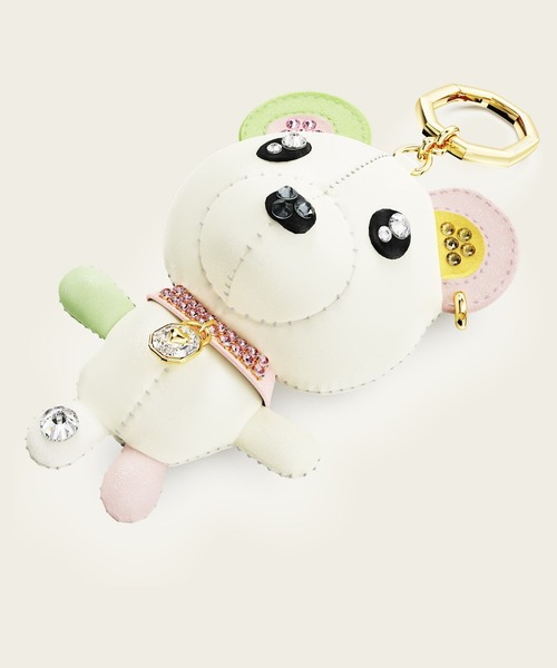 公式】【スワロフスキー】Teddy バッグチャーム, クマ, マルチカラー