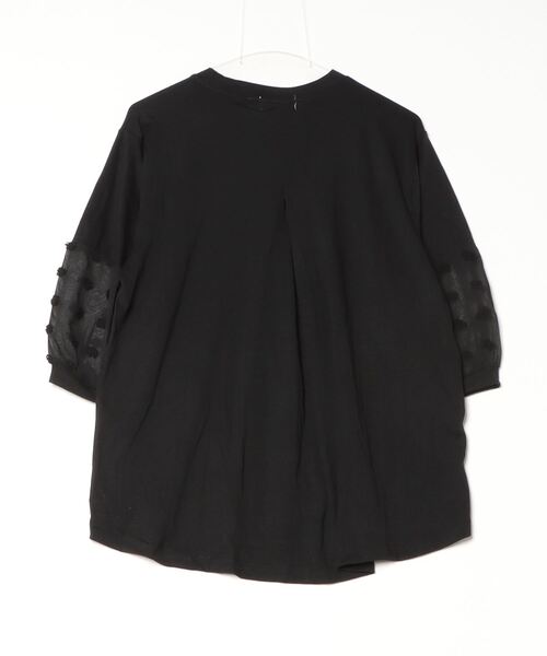 SallyLunn(サリーラン)の「ポイントシアー7部袖トップス(Tシャツ/カットソー・レディース・ブラック/ホワイト・MEDIUM/LARGE)」の11枚目の写真