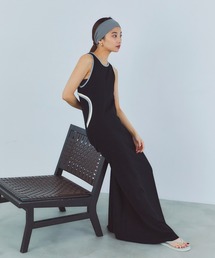 LIENCOEUR | バイカラーデザインワンピース(ワンピース)