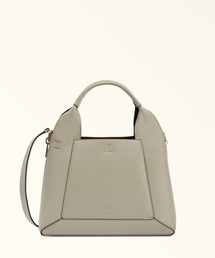 【近年モデル極美品】 フルラ　グレース トートバッグ　パイソン　サイドジップ FURLA（フルラ）の「FURLA GRACE L TOTE W/ZIP（トートバッグ