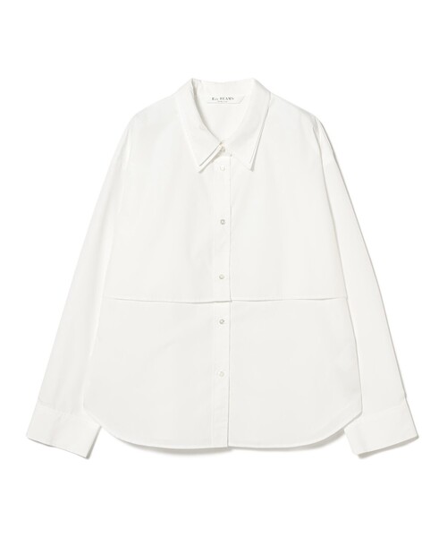 Ray BEAMS(レイビームス)の「Wカラー レイヤード シャツ(シャツ/ブラウス・レディース・サックスブルー/ホワイト・ONE SIZE)」の15枚目の写真