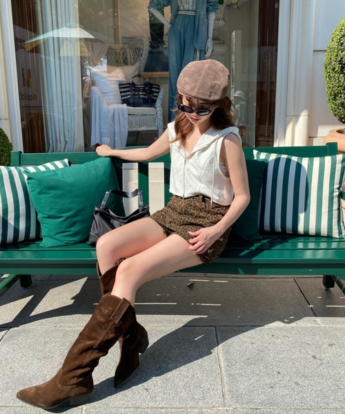 RAY CASSIN(レイカズン)の「フード付きノースリZIPパーカー(Tシャツ/カットソー・レディース・ブラック/グレー/ホワイト系その他・FREE)」の17枚目の写真