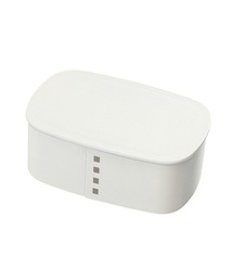 HAKOYA（ハコヤ）の「モノクロ わっぱ風弁当箱 700ml 小判型（お弁当箱）」