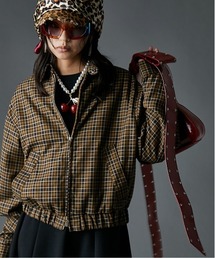 GEVS. | チェックブルゾン＜大きいサイズ有＞GEVS.(ブルゾン)