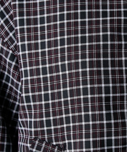 GEVS.(ジェイヴィス)の「チェックブルゾン<大きいサイズ有>GEVS.(ブルゾン・レディース・ブラック系/ブラウン系・5L/4L/3L/LL/L/M)」の10枚目の写真