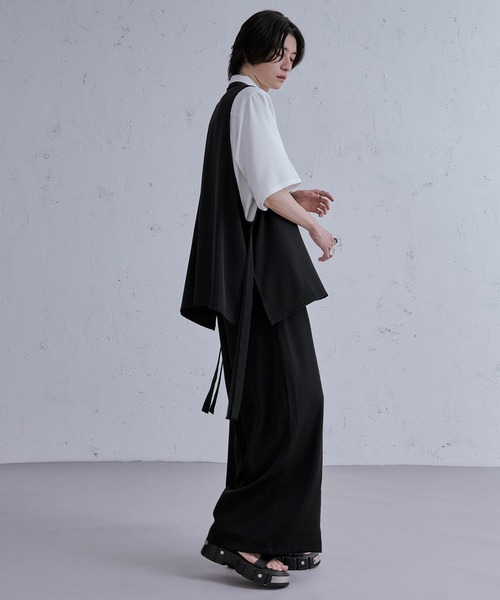 Ellno Loset（エルノロゼット）の「フラワーモチーフプリントパンツ SET UP対応（その他パンツ・メンズ・ブラック/ライトグレー・X-SMALL/SMALL/MEDIUM/LARGE）」の21枚目の写真