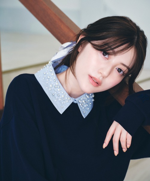 SNIDEL（スナイデル）の「【USAGI ONLINE/ZOZOTOWN限定】ビジュー衿