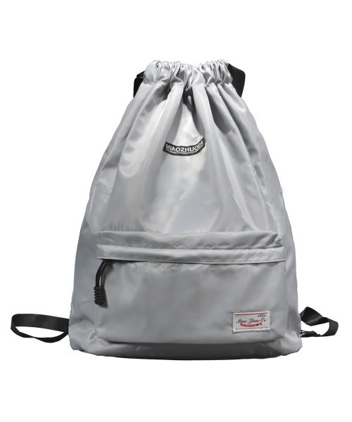 BACKYARD FAMILY(バックヤードファミリー)の「ナップザック 撥水 mzebag01(バックパック/リュック・レディース・ブラック/その他/ブルー系その他2/その他4/オフホワイト/その他3/ブルー系その他/ブルー系その他3/ピンク/グレー/ネイビー/ミント/その他2/その他1・FREE)」の1枚目の写真