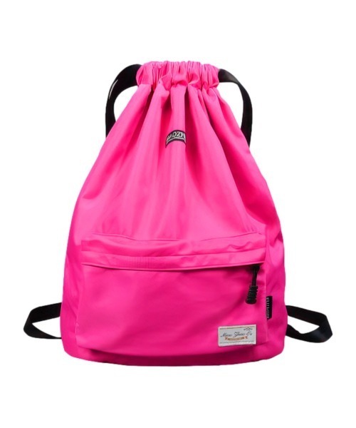 BACKYARD FAMILY(バックヤードファミリー)の「ナップザック 撥水 mzebag01(バックパック/リュック・レディース・ブラック/その他/ブルー系その他2/その他4/オフホワイト/その他3/ブルー系その他/ブルー系その他3/ピンク/グレー/ネイビー/ミント/その他2/その他1・FREE)」の9枚目の写真