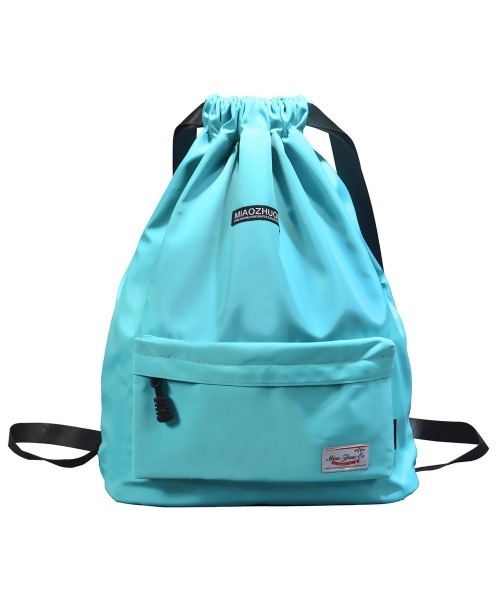 BACKYARD FAMILY(バックヤードファミリー)の「ナップザック 撥水 mzebag01(バックパック/リュック・レディース・ブラック/その他/ブルー系その他2/その他4/オフホワイト/その他3/ブルー系その他/ブルー系その他3/ピンク/グレー/ネイビー/ミント/その他2/その他1・FREE)」の8枚目の写真