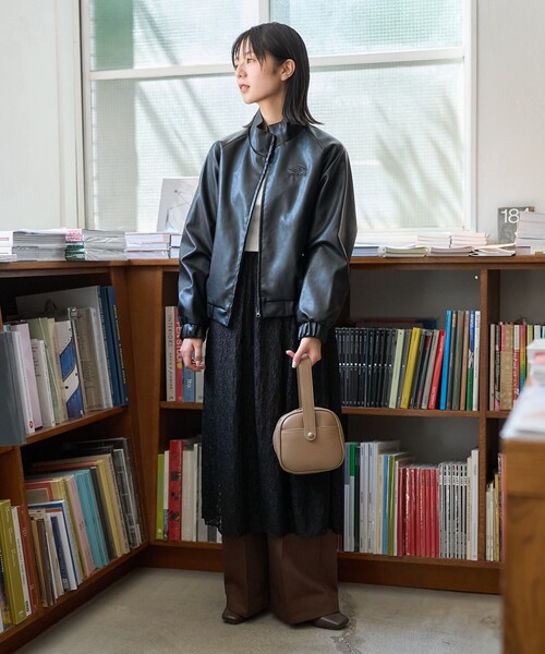 FREAK'S STORE（フリークスストア）の「ワンハンドルバッグ（ハンドバッグ・レディース・レッド/グレー/ブラック・ONE SIZE）」の15枚目の写真
