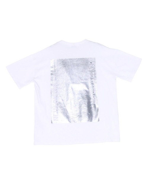 ANAP(アナップ)の「箔 プリント オーバー サイズ Tシャツ(Tシャツ/カットソー・レディース・ホワイト/ダークグレー・FREE)」の11枚目の写真