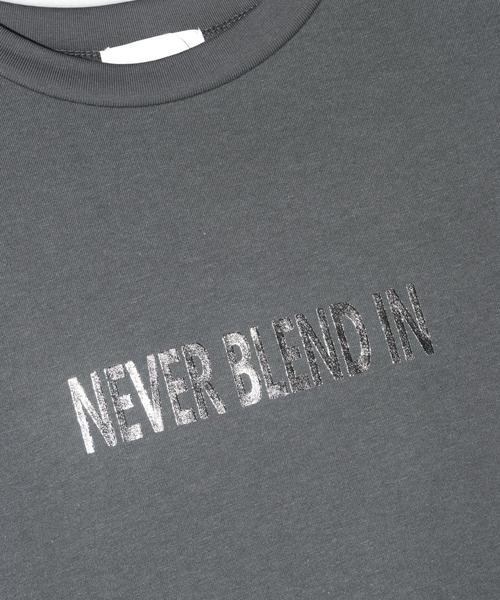 ANAP(アナップ)の「箔 プリント オーバー サイズ Tシャツ(Tシャツ/カットソー・レディース・ホワイト/ダークグレー・FREE)」の15枚目の写真