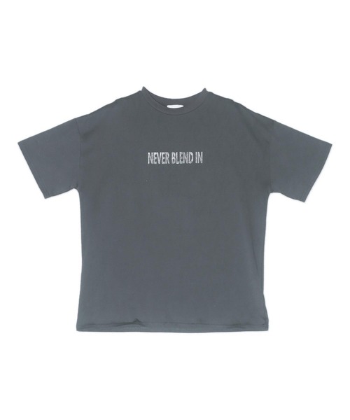 ANAP(アナップ)の「箔 プリント オーバー サイズ Tシャツ(Tシャツ/カットソー・レディース・ホワイト/ダークグレー・FREE)」の19枚目の写真