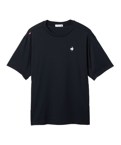 le coq sportif(ルコックスポルティフ)の「【ルコックスポルティフ】吸汗速乾/ストレッチ/UVカット半袖Tシャツ(Tシャツ/カットソー・メンズ・ネイビー/ブルー/ホワイト・L/M/XL/XXL/S)」の1枚目の写真