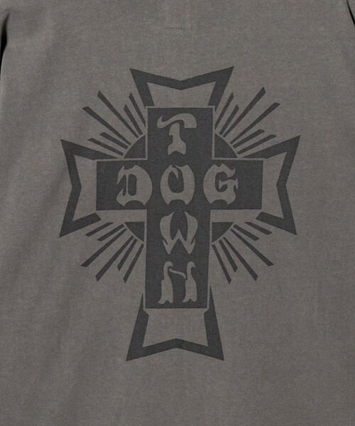 DOGTOWN（ドッグタウン）の「＜DOGTOWN× CGS.＞ LONG SLEEVE Tシャツ（Tシャツ/カットソー・メンズ・グレー系/ホワイト・L/M/XL）」の5枚目の写真