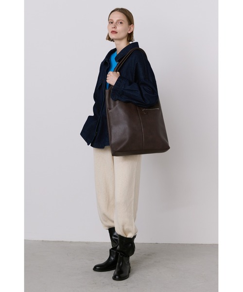 【A4収納可】ソメスサドル トートバッグ レインズ シボ革 レザー ブラック 黒 楽天市場】ゾウ革 トートバッグ シェイクハンズ オール レザー