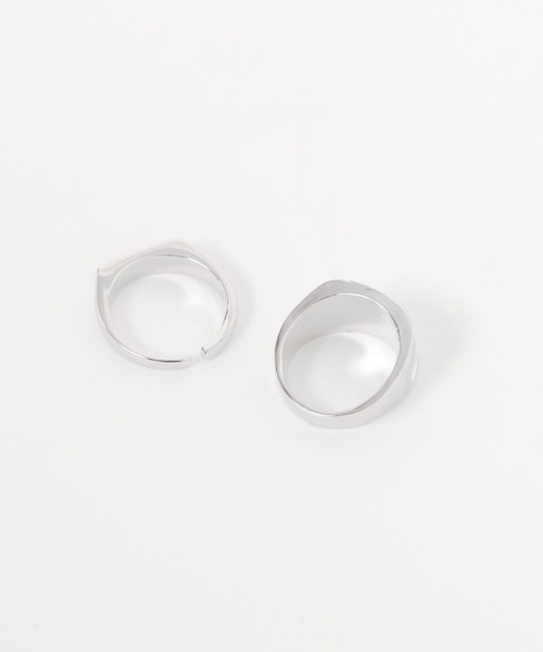 HARE（ハレ）の「ブラックストーンモチーフセットリング(HARE)（リング・レディース・シルバー・FREE）」の11枚目の写真