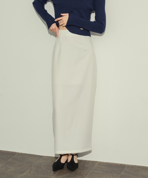 NEUNA（ヌナ）の「ベーシックペンシルスカート（スカート・レディース・ホワイト/アイボリー/ブラック・0/1/3/2）」の5枚目の写真