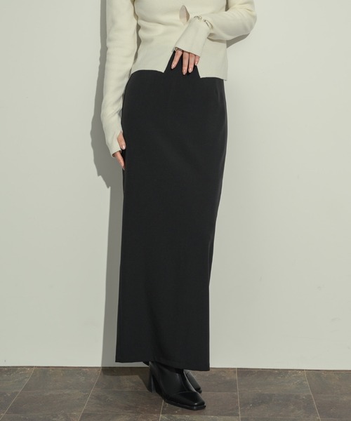 NEUNA（ヌナ）の「ベーシックペンシルスカート（スカート・レディース・ホワイト/アイボリー/ブラック・0/1/3/2）」の9枚目の写真