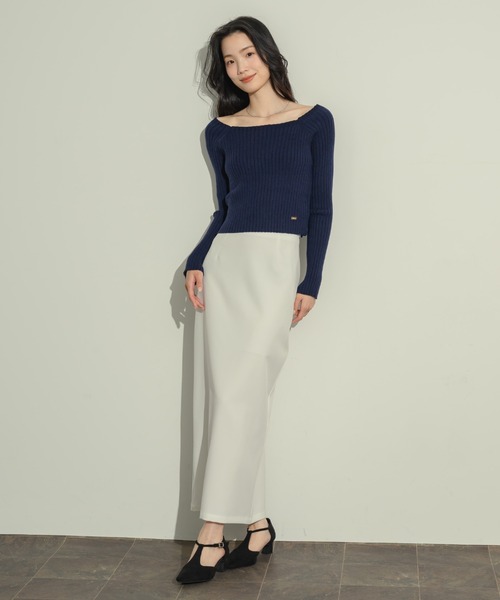 NEUNA（ヌナ）の「ベーシックペンシルスカート（スカート・レディース・ホワイト/アイボリー/ブラック・0/1/3/2）」の19枚目の写真