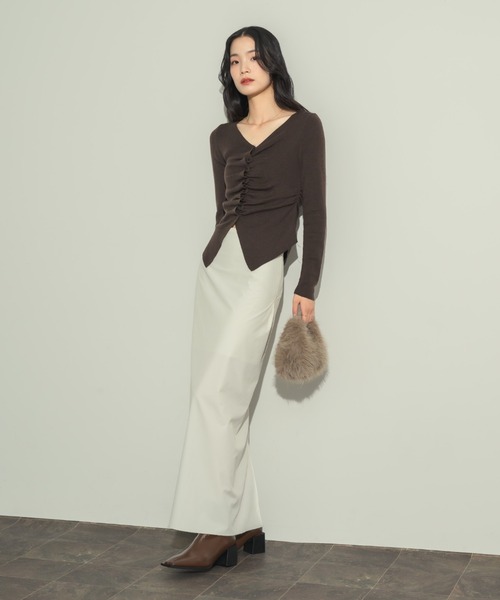 NEUNA（ヌナ）の「ベーシックペンシルスカート（スカート・レディース・ホワイト/アイボリー/ブラック・0/1/3/2）」の21枚目の写真