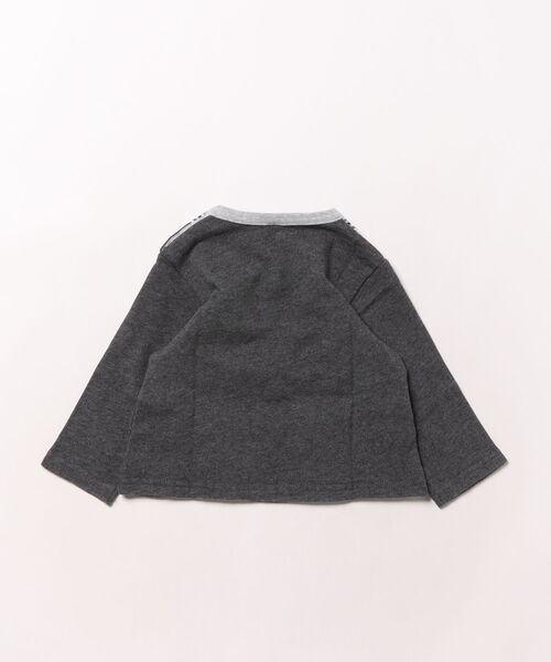 RAGMART（ラグマート）の「襟つきトレーナー（スウェット・キッズ・その他/グレー/ドット・70cm/80ｃｍ/90cm）」の4枚目の写真