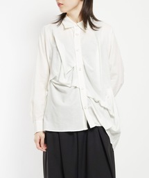 C/Wビエラ　ドレープブラウス