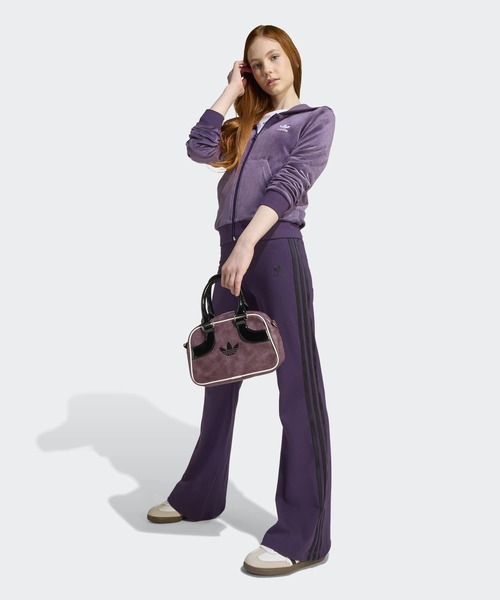 adidas（アディダス）の「ベロア ジップ パーカー / アディダスオリジナルス adidas Originals（パーカー・キッズ・ピンク/ブラック/バイオレット・160/170/130/140/150）」の16枚目の写真