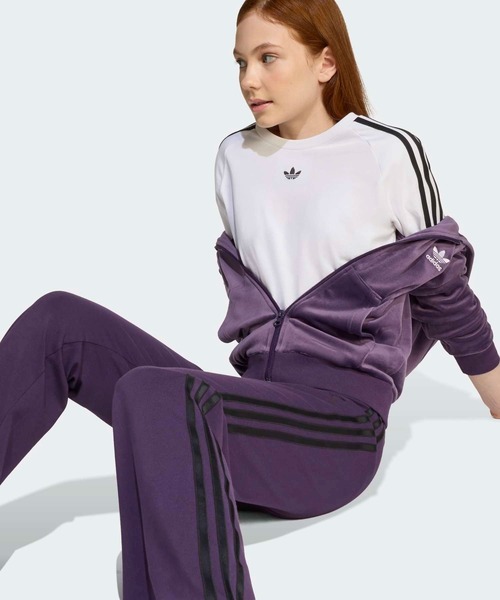 ベロア ジップ パーカー / アディダスオリジナルス adidas Originals