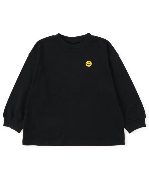 BREEZE（ブリーズ）の「【WEB限定/ジュニア対応】ワンポイント刺繍Tシャツ（Tシャツ/カットソー・キッズ・チャコール/キナリ/グリーン/ラベンダー/イエロー/サックスブルー/ブラック/ライトグレー/ブラウン/オフホワイト/ネイビー・140/150/90/100/110/120/130）」の15枚目の写真