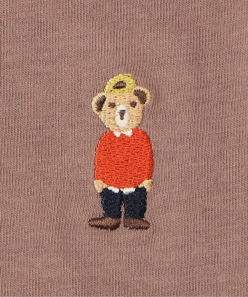 BREEZE（ブリーズ）の「【WEB限定/ジュニア対応】ワンポイント刺繍Tシャツ（Tシャツ/カットソー・キッズ・チャコール/キナリ/グリーン/ラベンダー/イエロー/サックスブルー/ブラック/ライトグレー/ブラウン/オフホワイト/ネイビー・140/150/90/100/110/120/130）」の20枚目の写真