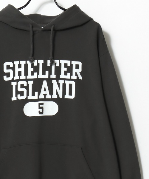 Champion（チャンピオン）の「Champion/チャンピオン コットンUSA 裏毛 カレッジロゴ スウェット パーカー/レディース メンズ（パーカー・メンズ・スミクロ/ホワイト系その他/マルーン/オートミール/ブルー系その他/ネイビー/ブラック系その他/ライトイエロー/グレー/オフホワイト・L/M/XL）」の4枚目の写真