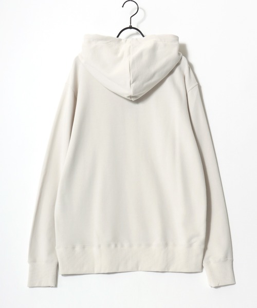 Champion（チャンピオン）の「Champion/チャンピオン コットンUSA 裏毛 カレッジロゴ スウェット パーカー/レディース メンズ（パーカー・メンズ・スミクロ/ホワイト系その他/マルーン/オートミール/ブルー系その他/ネイビー/ブラック系その他/ライトイエロー/グレー/オフホワイト・L/M/XL）」の17枚目の写真