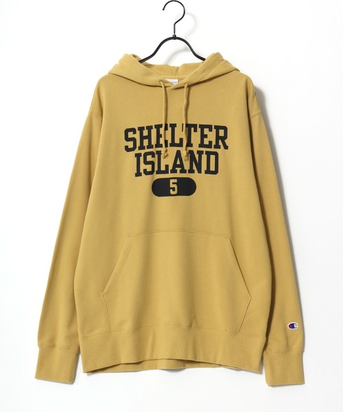 Champion（チャンピオン）の「Champion/チャンピオン コットンUSA 裏毛 カレッジロゴ スウェット パーカー/レディース メンズ（パーカー・メンズ・スミクロ/ホワイト系その他/マルーン/オートミール/ブルー系その他/ネイビー/ブラック系その他/ライトイエロー/グレー/オフホワイト・L/M/XL）」の15枚目の写真