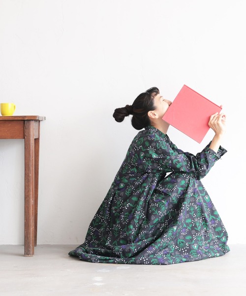 私の押し花ワンピース（ワンピース）｜soulberry（ソウルベリー）の