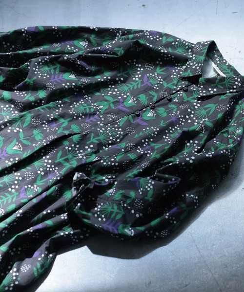 soulberry（ソウルベリー）の「私の押し花ワンピース（ワンピース・レディース・ブラック・L/M/5L/4L/3L/LL）」の15枚目の写真