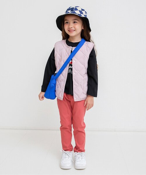 BREEZE(ブリーズ)の「【ジュニア対応】バリエーションロンT(Tシャツ/カットソー・キッズ・ラベンダー/ブラック/アイボリー/ピンク・80/90/100/110/120/130/140)」の7枚目の写真