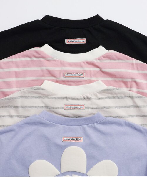 BREEZE(ブリーズ)の「【ジュニア対応】バリエーションロンT(Tシャツ/カットソー・キッズ・ラベンダー/ブラック/アイボリー/ピンク・80/90/100/110/120/130/140)」の13枚目の写真