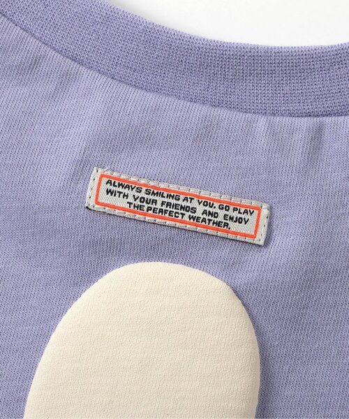 BREEZE(ブリーズ)の「【ジュニア対応】バリエーションロンT(Tシャツ/カットソー・キッズ・ラベンダー/ブラック/アイボリー/ピンク・80/90/100/110/120/130/140)」の17枚目の写真