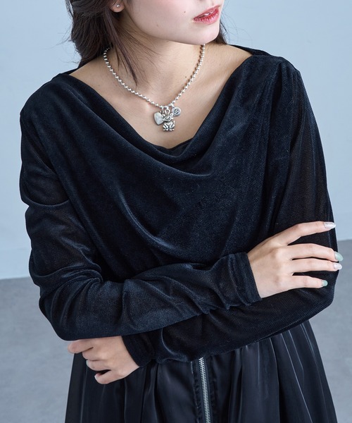 OtroAccesorio(オトロアクセソリオ)の「【OtroAccesorio】DOG CAT ANIMAL NECKLACE(ネックレス・レディース・シルバー/シルバー系1・FREE)」の6枚目の写真